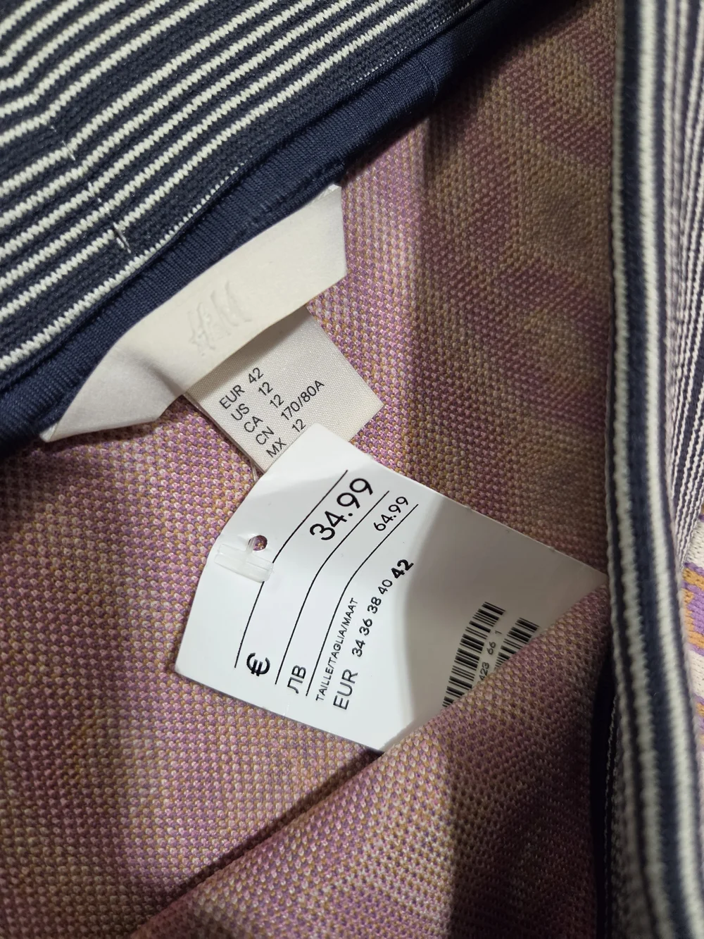 H&M Matching Knit Vest Top & Skirt Set